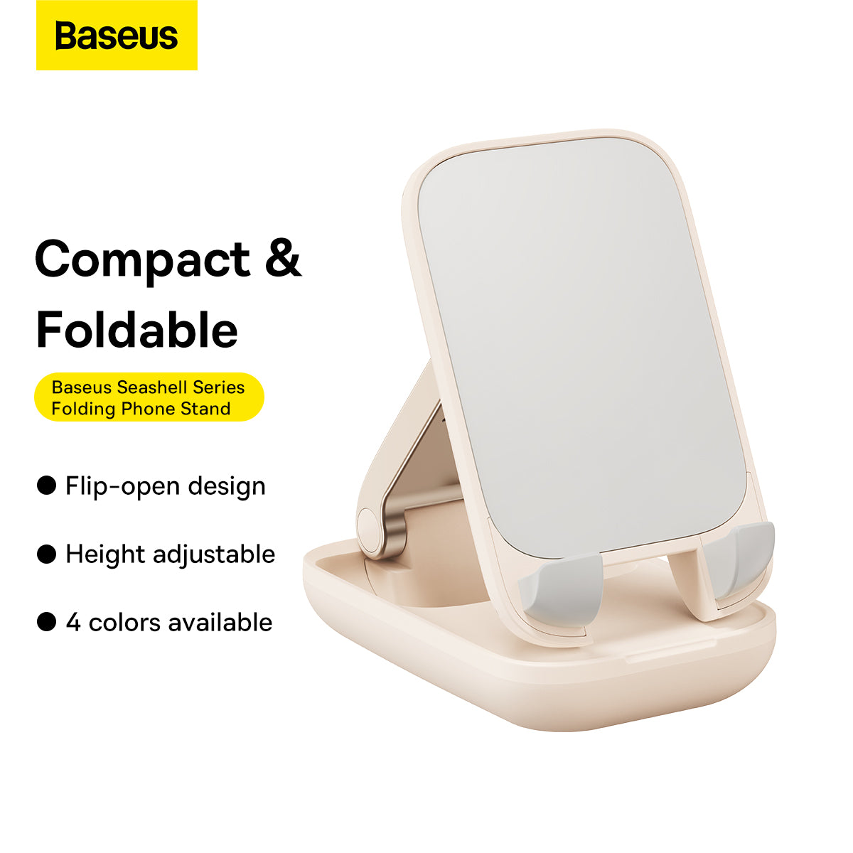 Baseus Seashell Series Folding Phone Stand Baby Pink