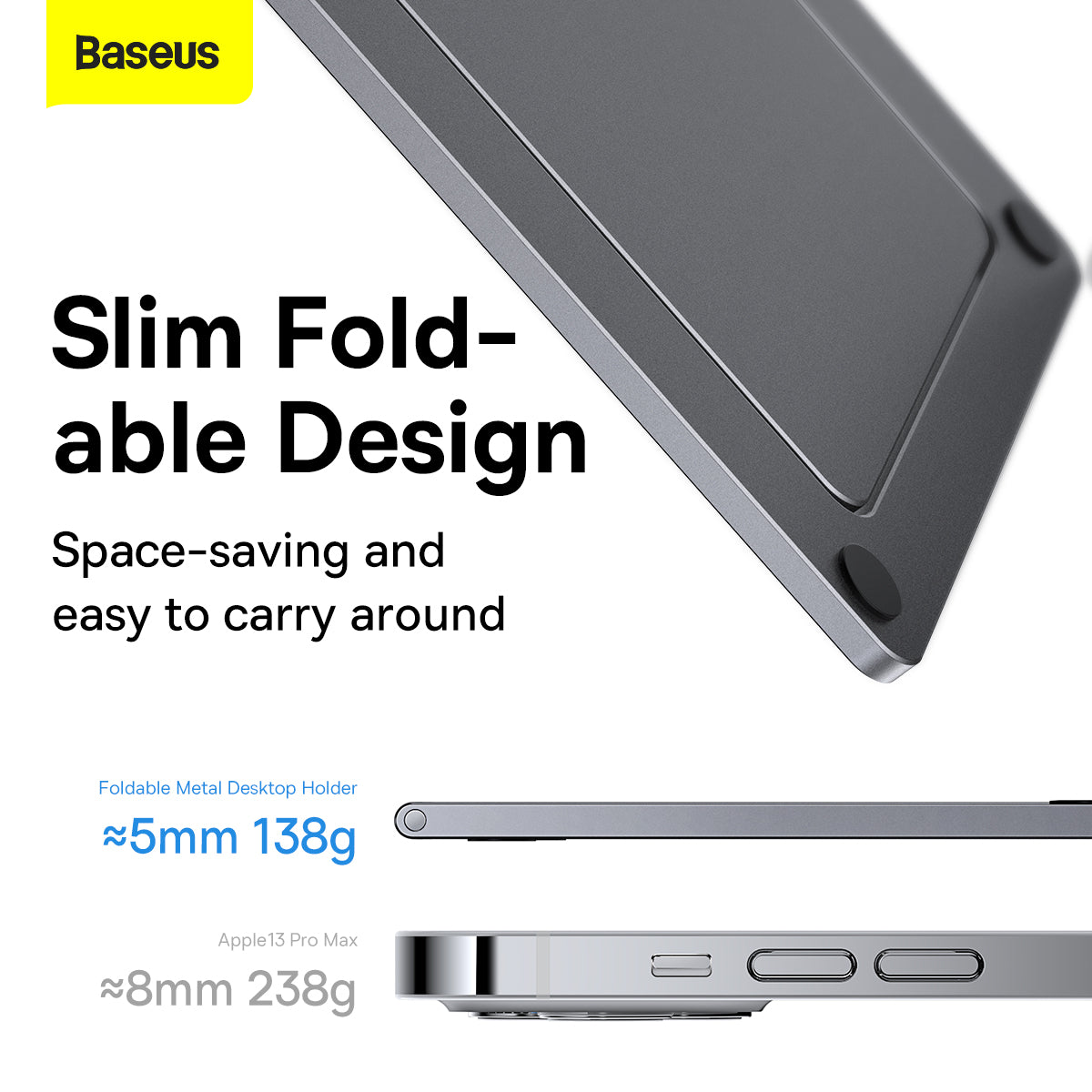 Baseus Foldable Metal Desktop Holder