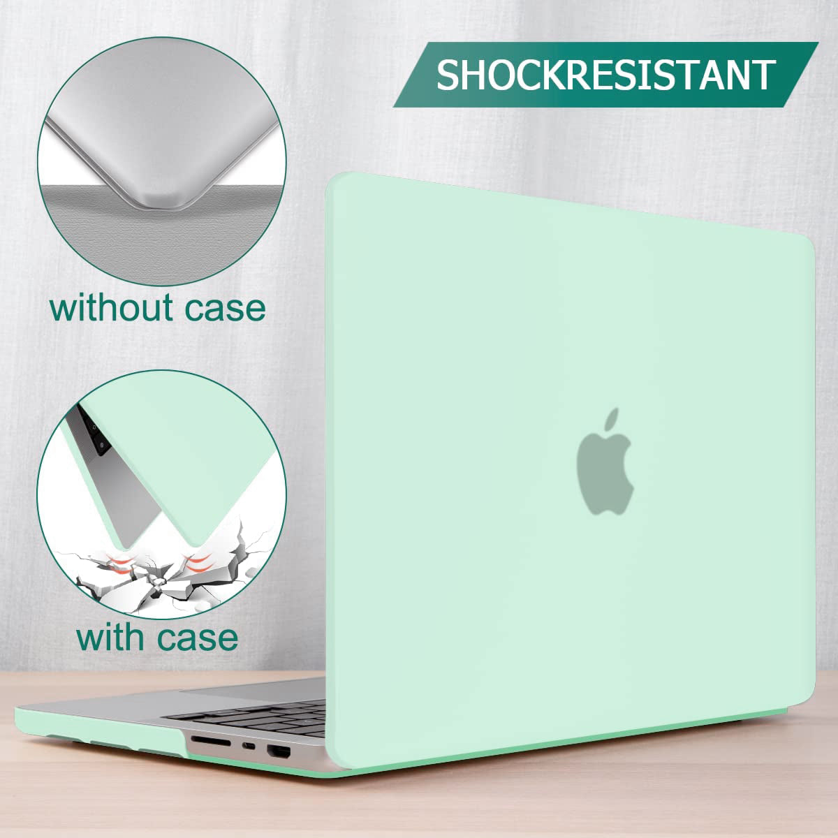 MacBook Pro 14" (M4, 2024) A3112 Matte Hard Case [Turquoise]