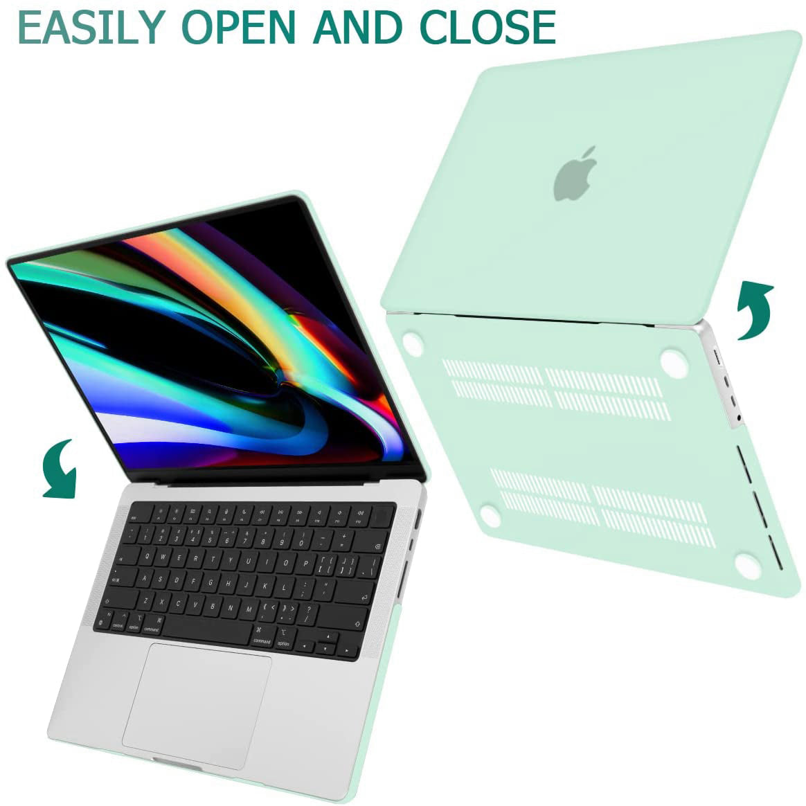 MacBook Pro 14" (M4, 2024) A3112 Matte Hard Case [Turquoise]