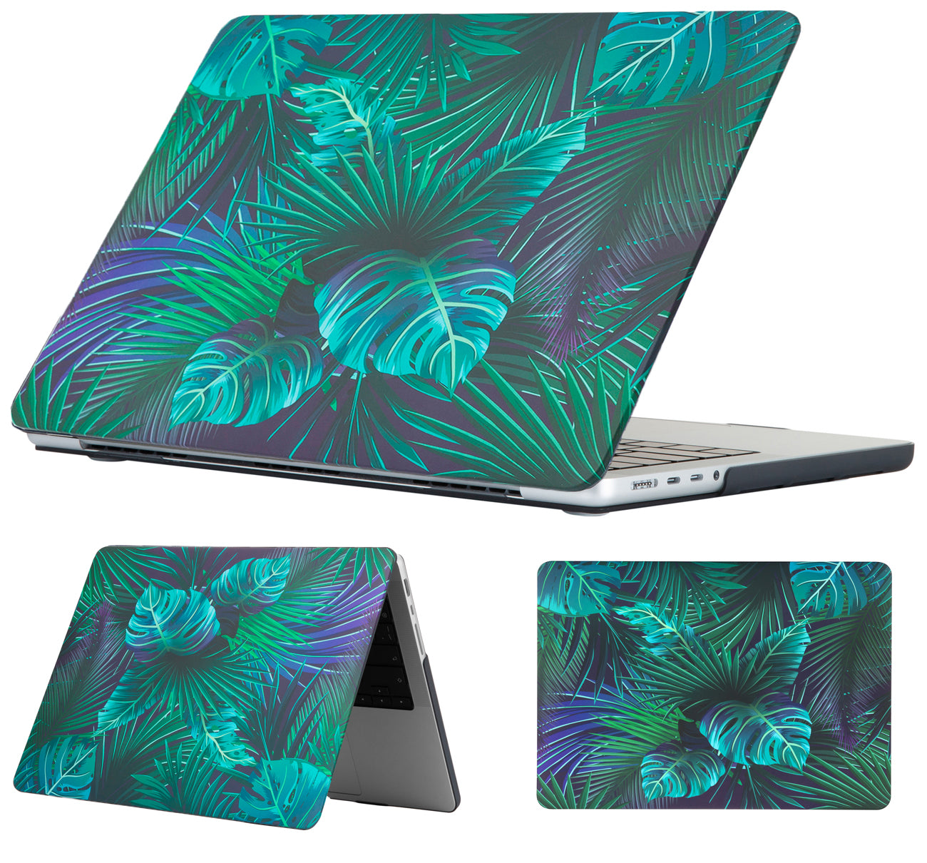 MacBook Pro 14" (M4, 2024) A3112 Designer Hard Case [PalmLeaves]