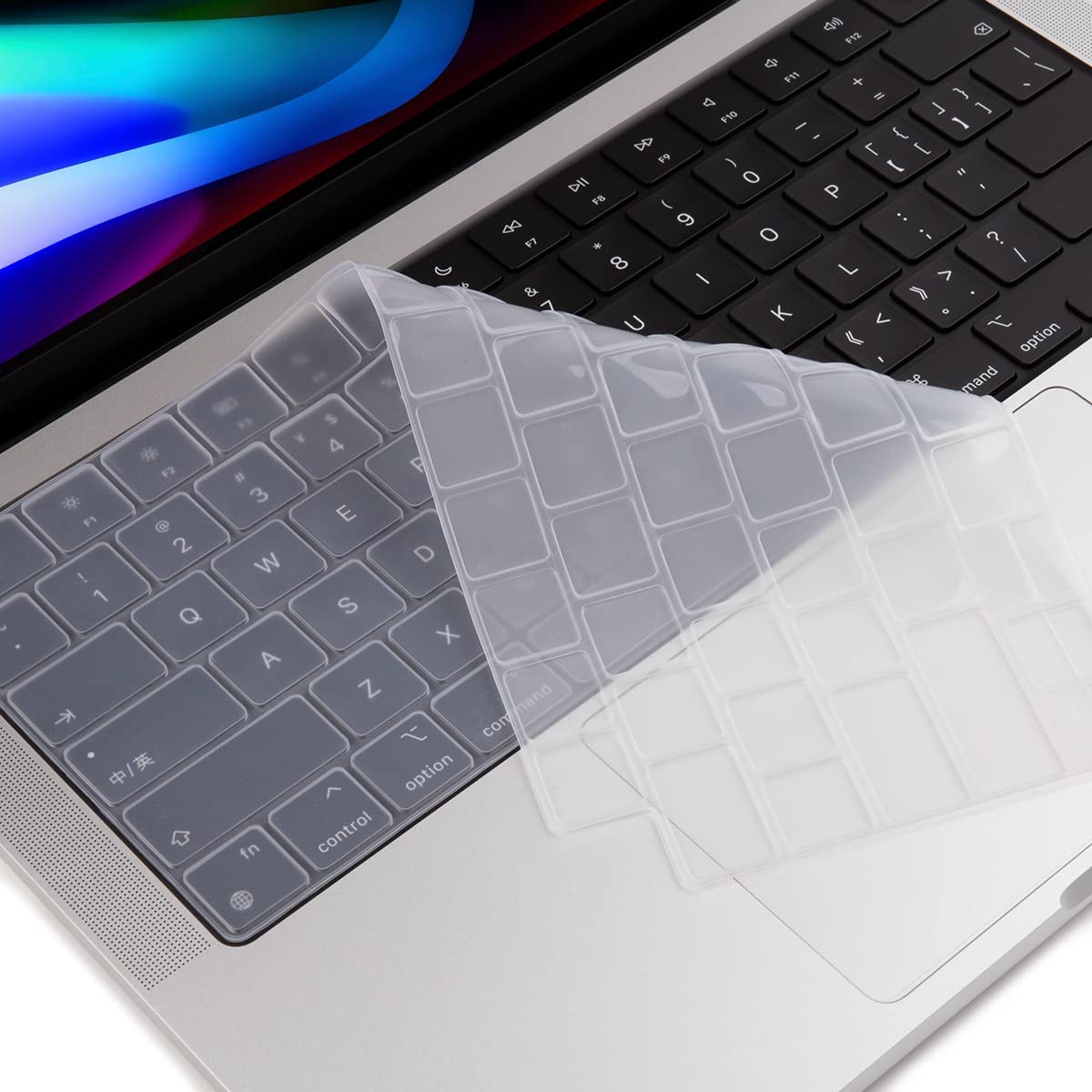 MacBook Air 13 (M4, 2025) A3240 Keyboard Cover Skin [Clear]