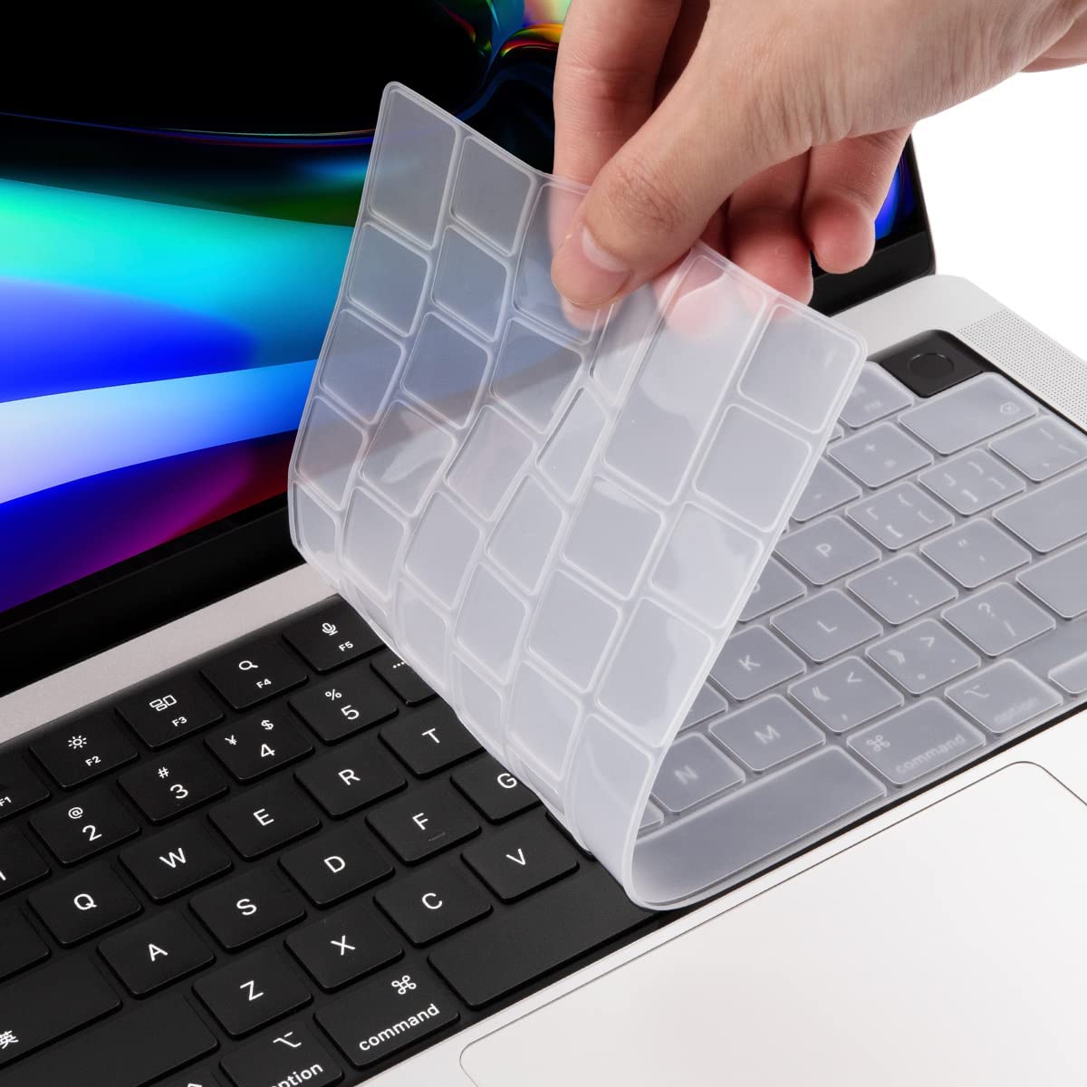 MacBook Pro 16" (M4 Max, 2024) A3186 Keyboard Cover Skin [Clear]