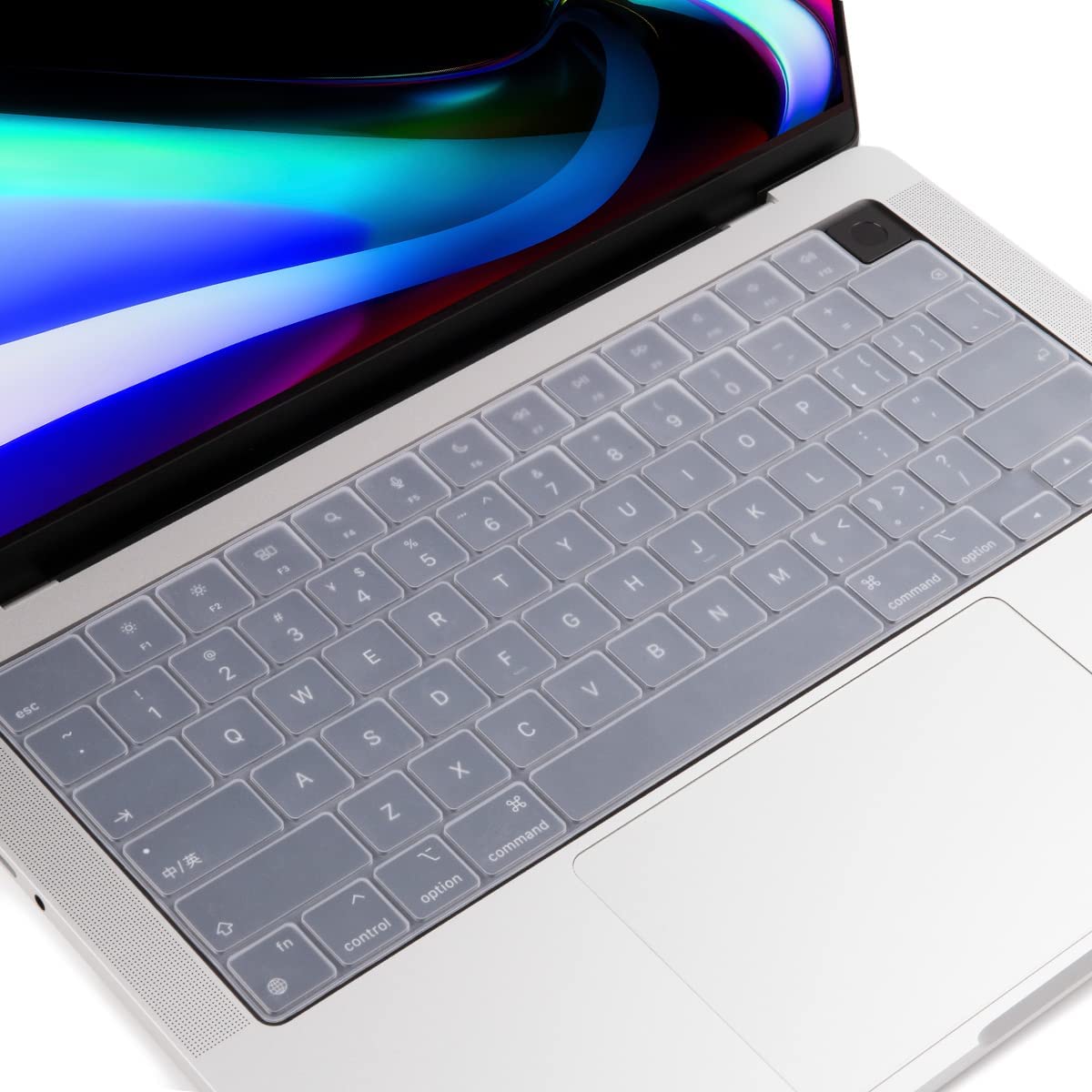 MacBook Air 13 (M4, 2025) A3240 Keyboard Cover Skin [Clear]