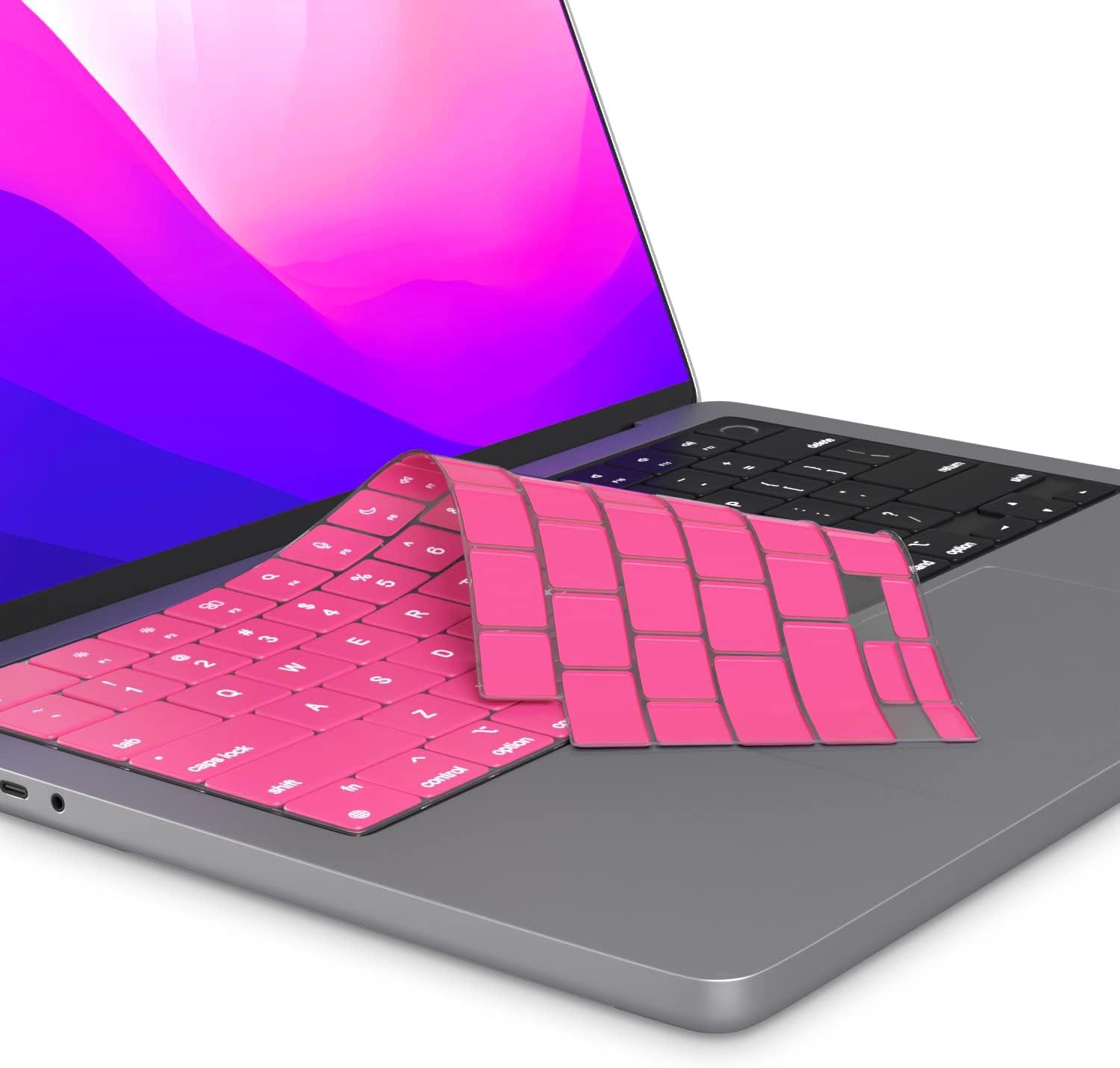 MacBook Air 13 (M4, 2025) A3240 Keyboard Cover Skin [Pink]