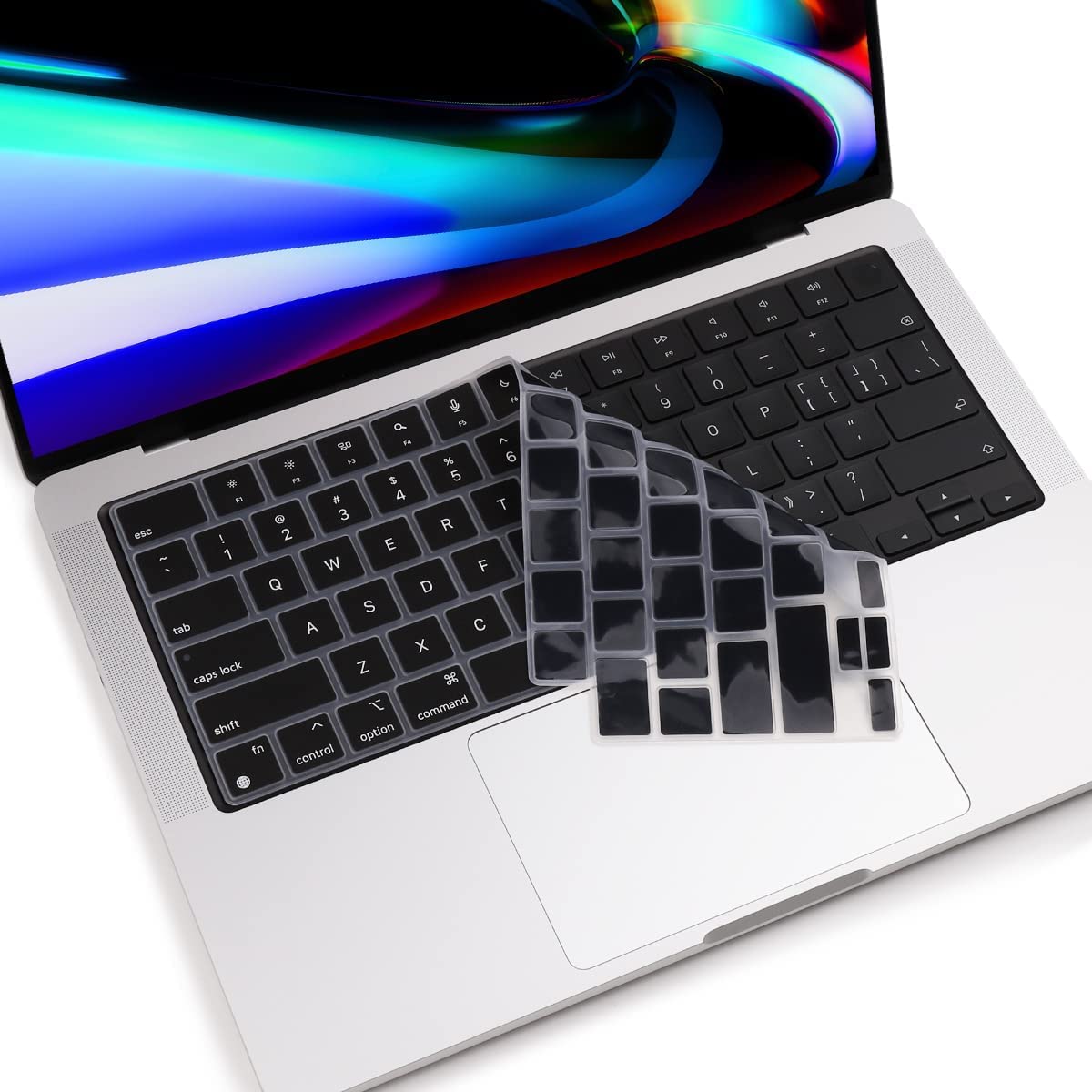 MacBook Pro 14" (M4, 2024) A3112 Keyboard Cover Skin [Black]