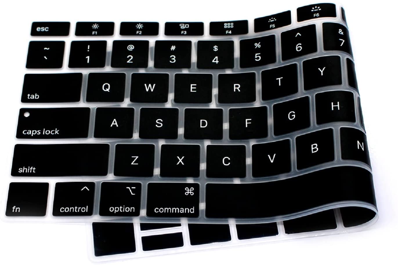 MacBook Air 13 (M4, 2025) A3240 Keyboard Cover Skin [Black]