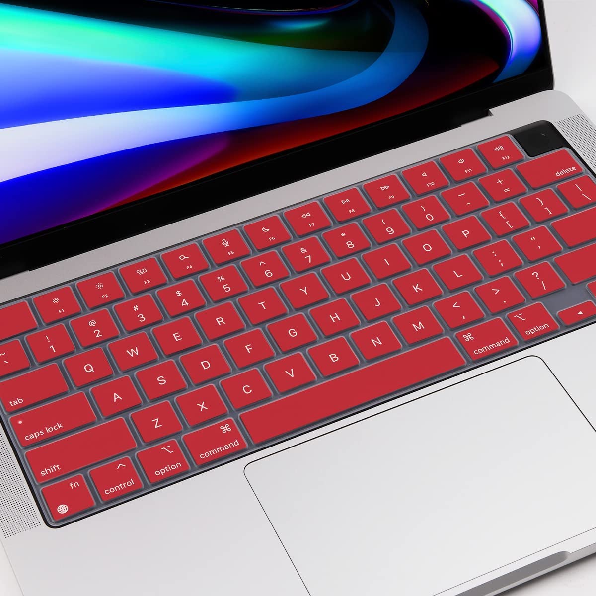 MacBook Pro 14" (M4 Pro, 2024) A3401 Keyboard Cover Skin [Red]