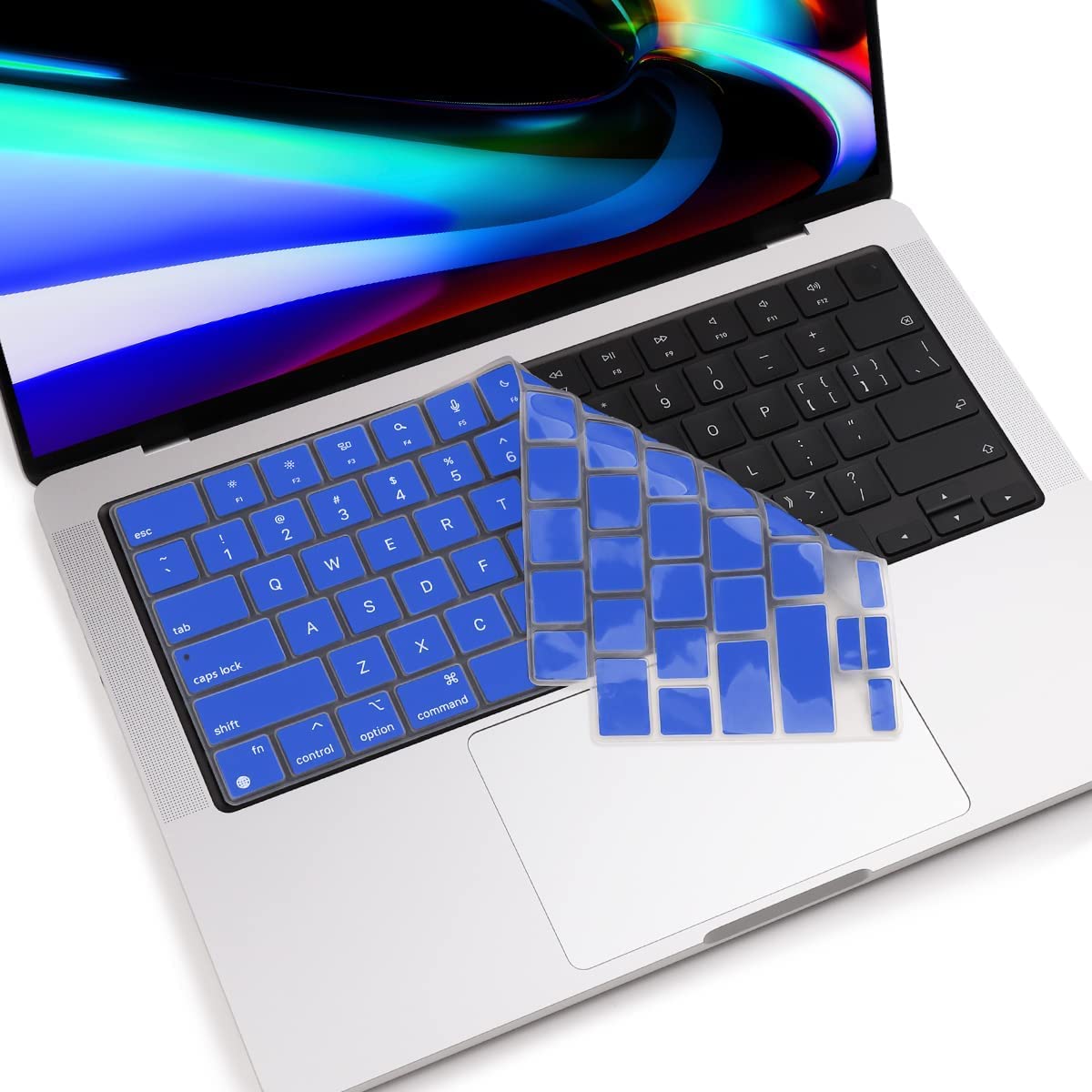 MacBook Pro 14" (M4, 2024) A3112 Keyboard Cover Skin [DarkBlue]