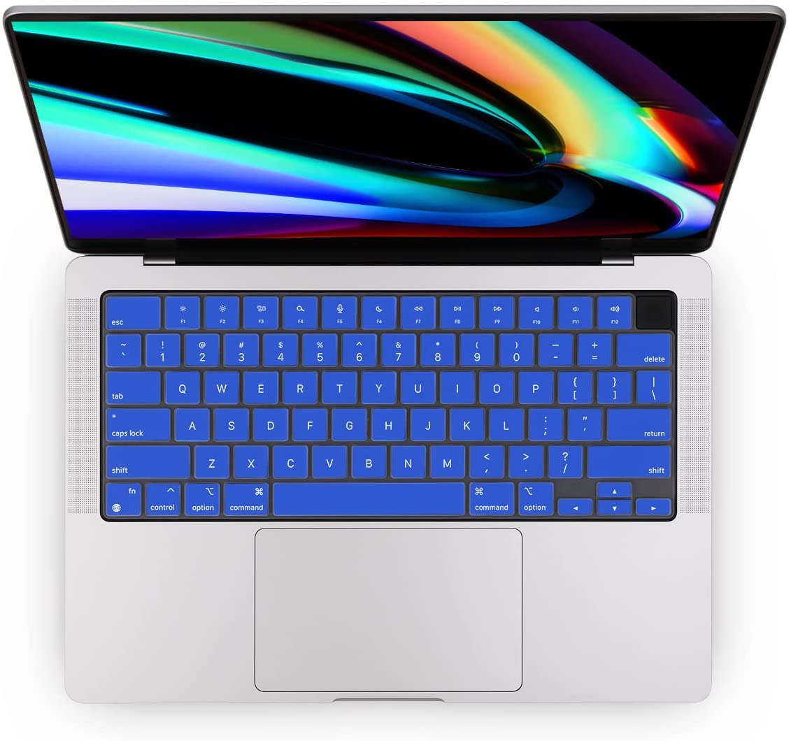 MacBook Pro 16" (M4 Max, 2024) A3186 Keyboard Cover Skin [DarkBlue]