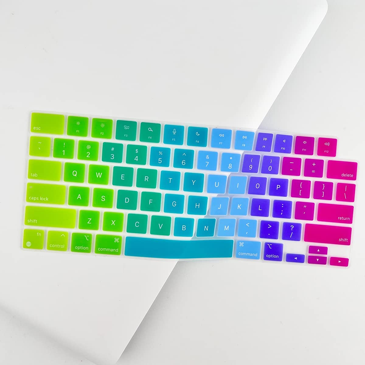 MacBook Pro 16" (M4 Max, 2024) A3186 Keyboard Cover Skin [Rainbow]