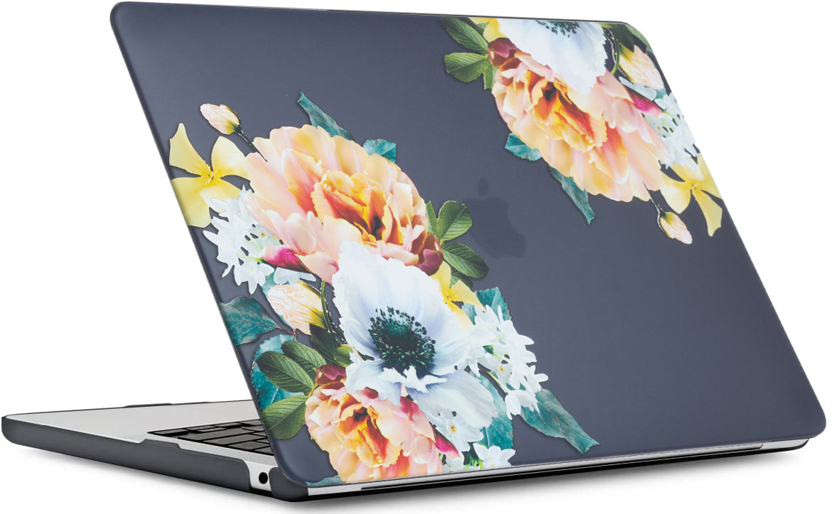 MacBook Air 13 (M4, 2025) A3240 Designer Hard Case [Flower]