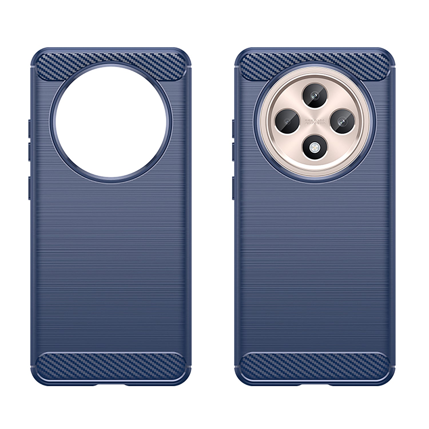 OPPO Reno 12 F Carbon Fibre Brushed Case (Navy)