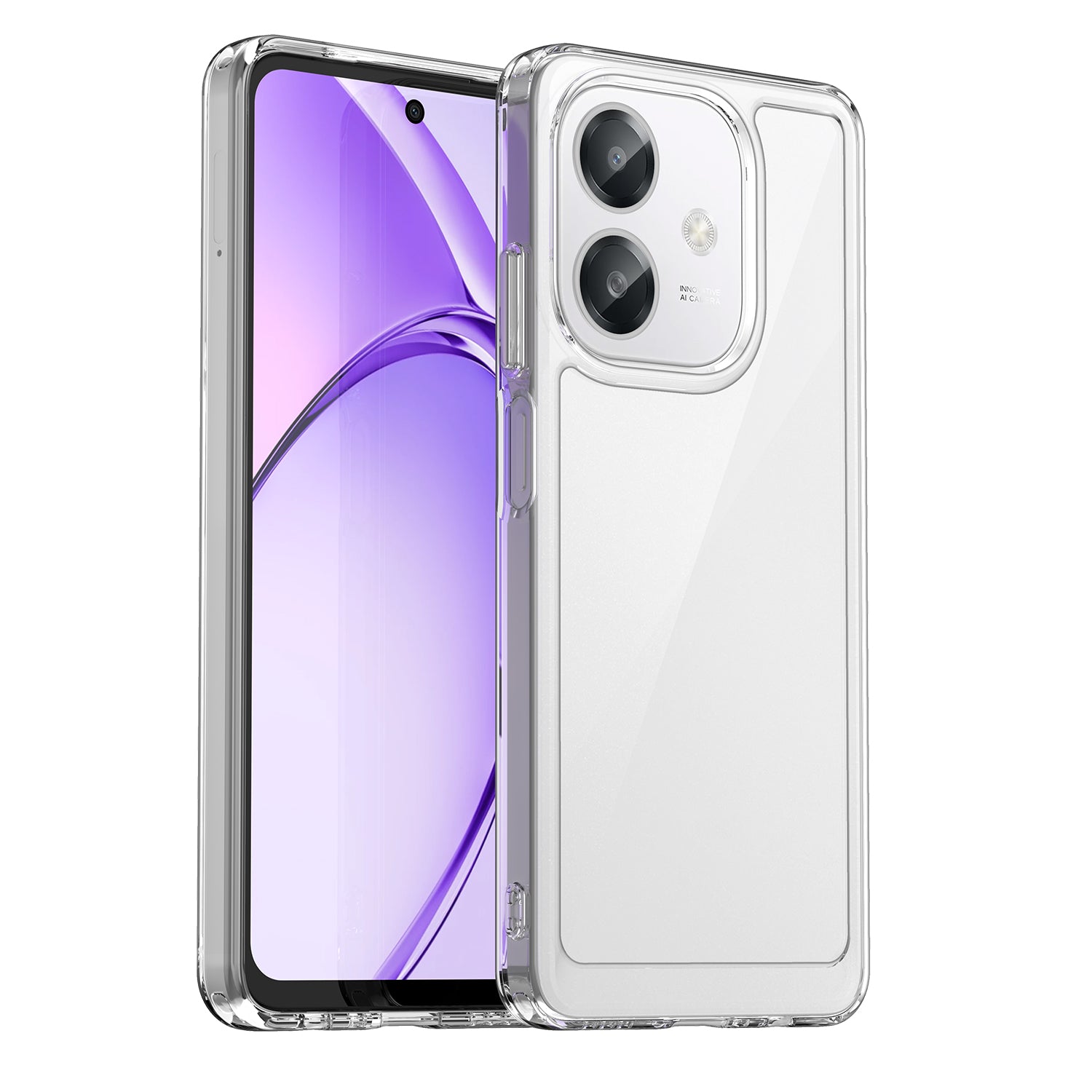 OPPO A60 5G Soft TPU Bumper Case (Clear)