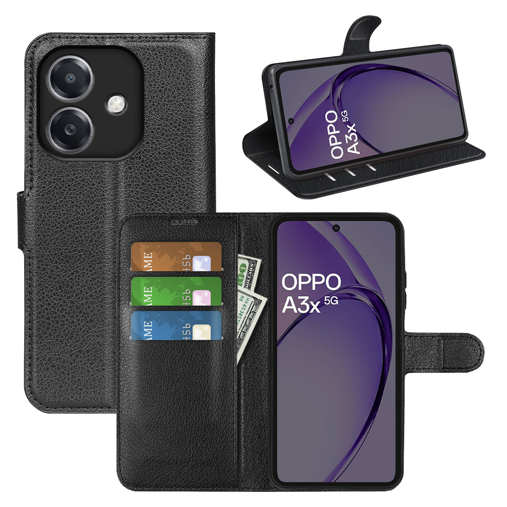 OPPO A60 5G PU Wallet Case