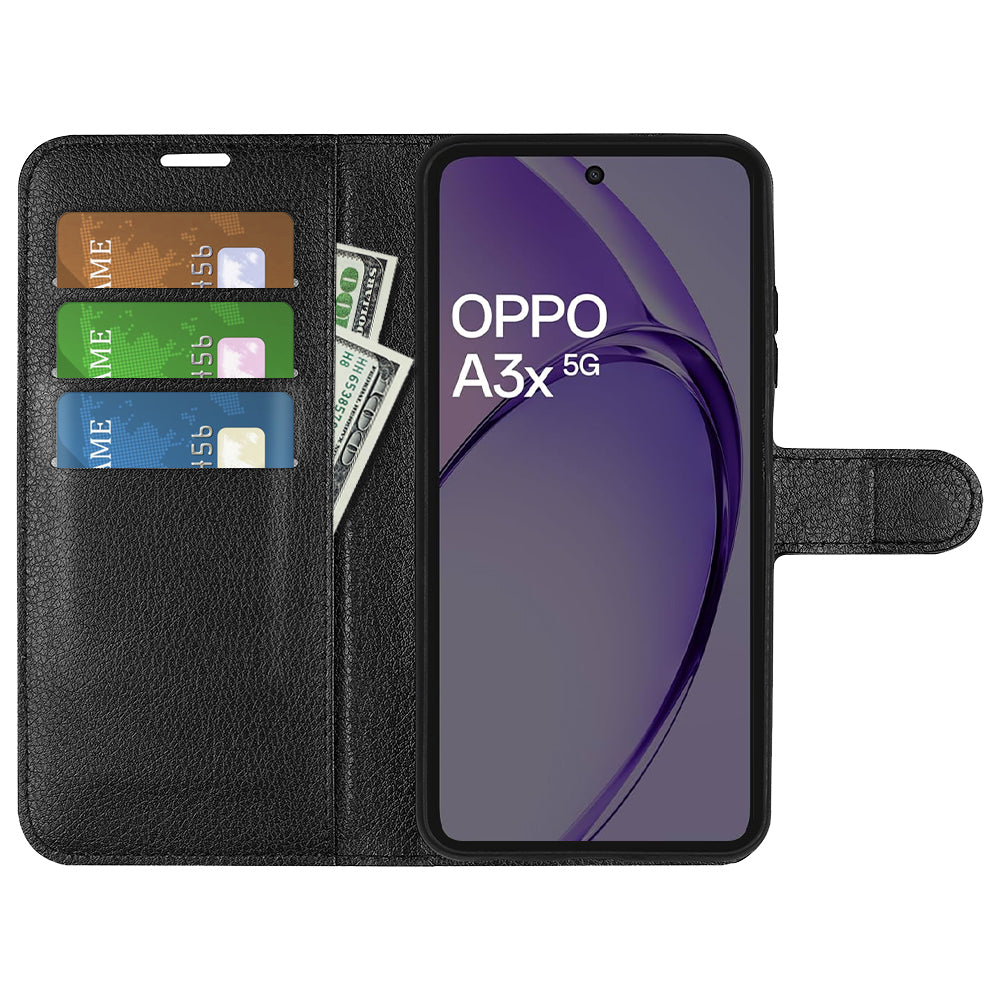 OPPO A60 5G PU Wallet Case