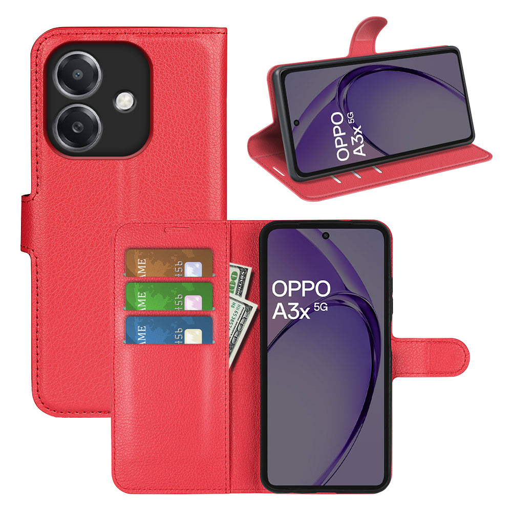 OPPO A60 5G PU Wallet Case