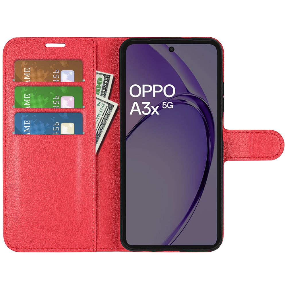 OPPO A60 5G PU Wallet Case