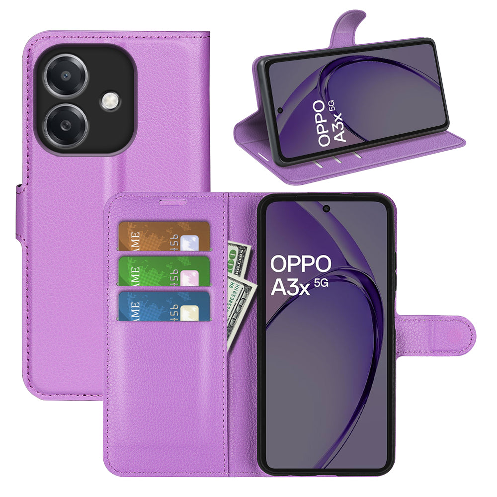 OPPO A60 5G PU Wallet Case