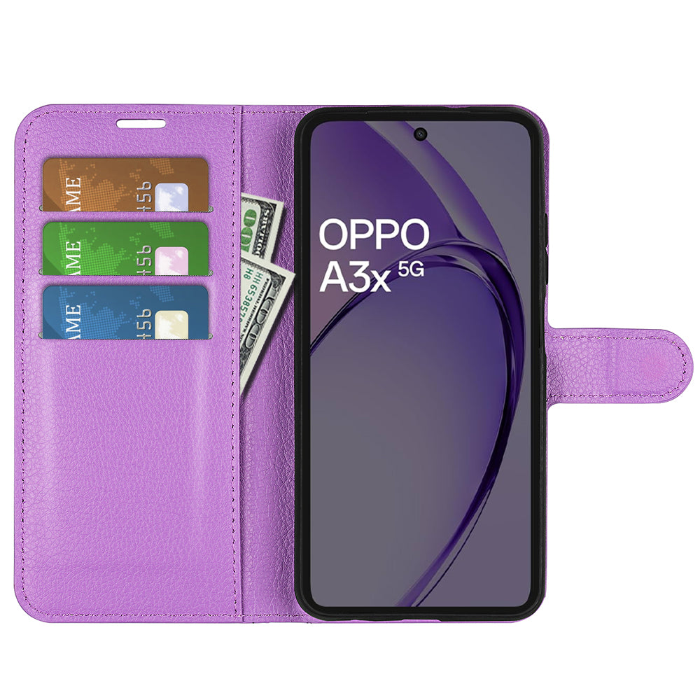 OPPO A60 5G PU Wallet Case