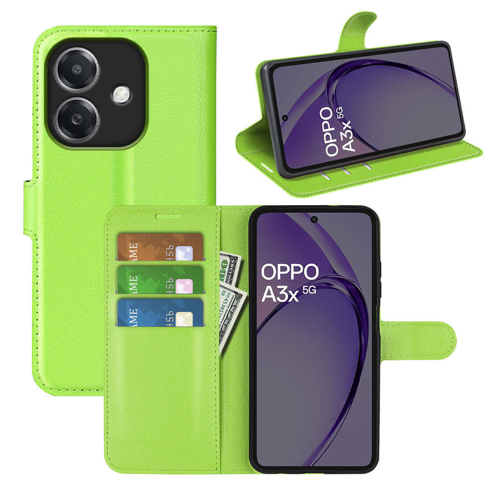 OPPO A60 5G PU Wallet Case