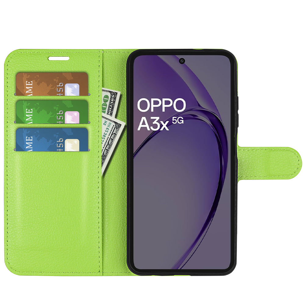 OPPO A60 5G PU Wallet Case