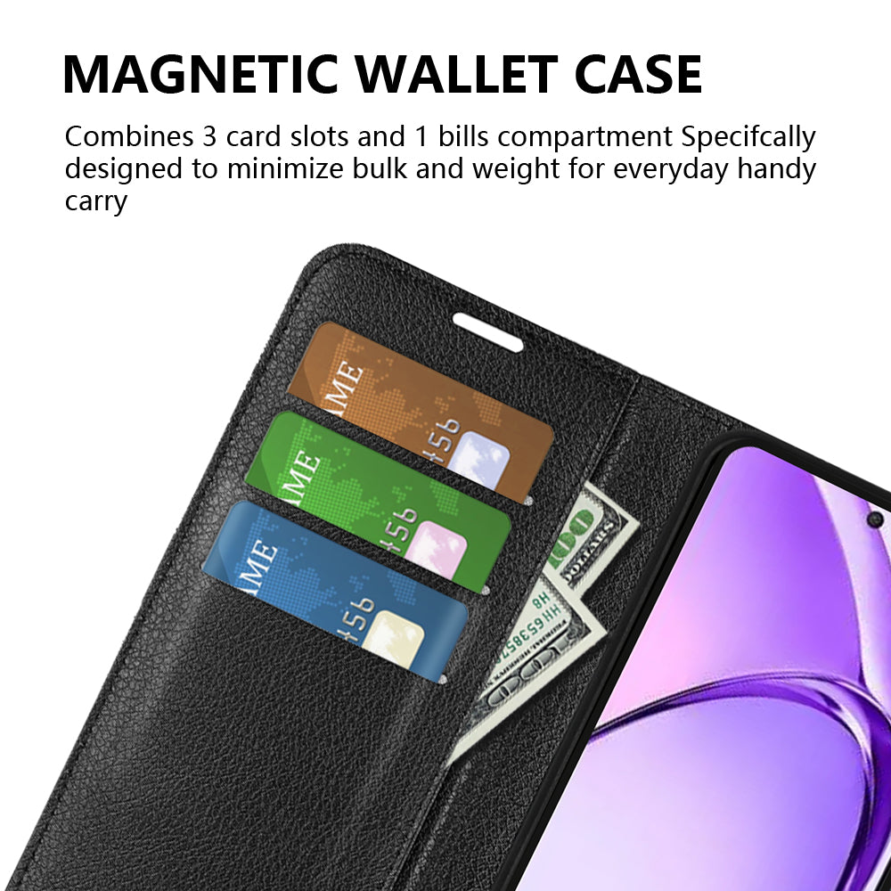 OPPO A80 5G PU Wallet Case