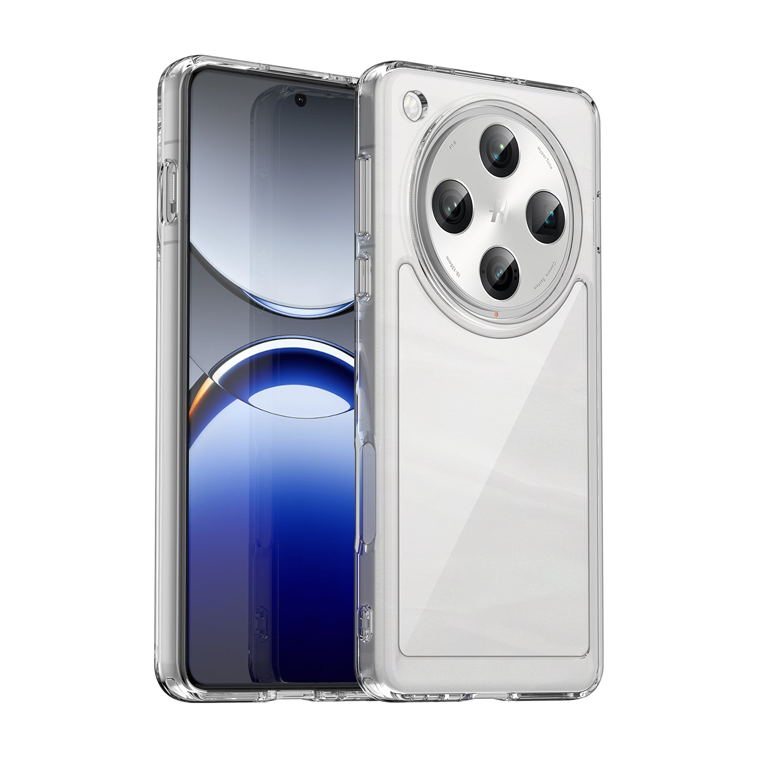 OPPO Find X8 Pro Soft TPU Bumper Case (Clear)