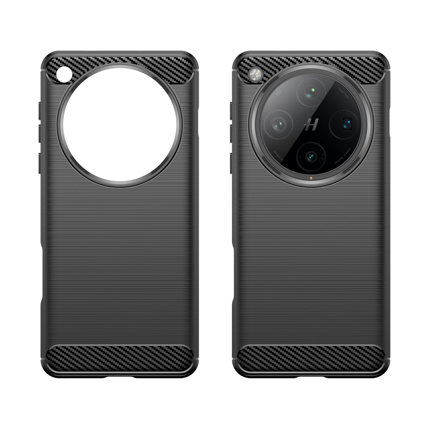 OPPO Find X8 Pro Carbon Fibre Brushed Case (Black)