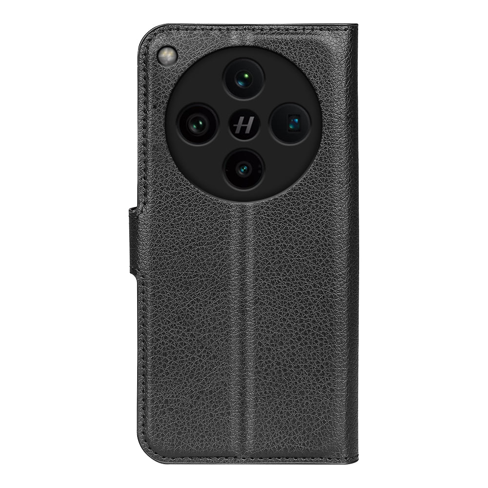 OPPO Find X8 Pro PU Wallet Case (Black)