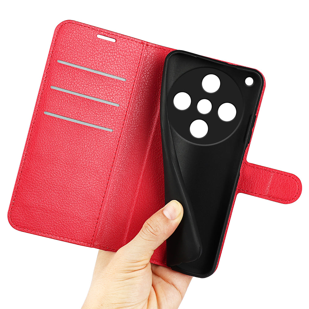 OPPO Find X8 Pro PU Wallet Case (Red)