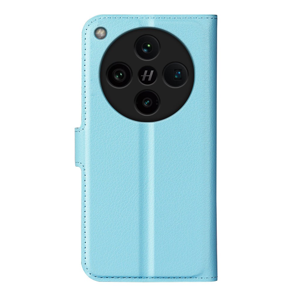 OPPO Find X8 Pro PU Wallet Case (Light Blue)