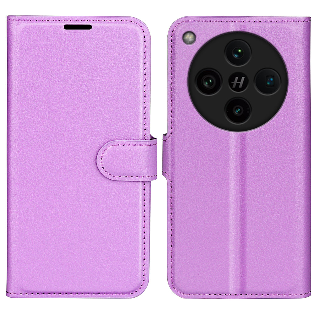 OPPO Find X8 Pro PU Wallet Case (Purple)