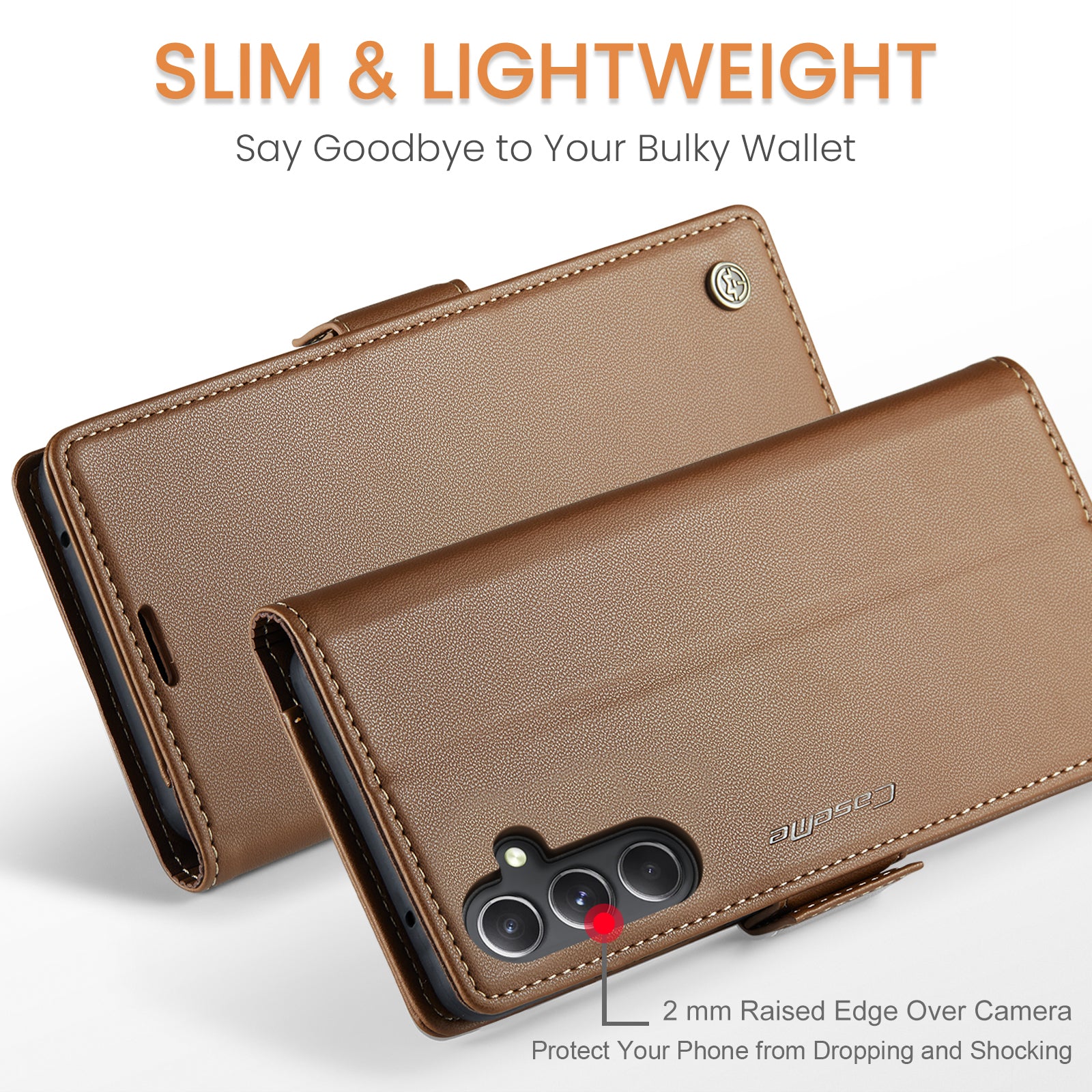 Samsung Galaxy S23 FE Retro PU Leather Wallet Case