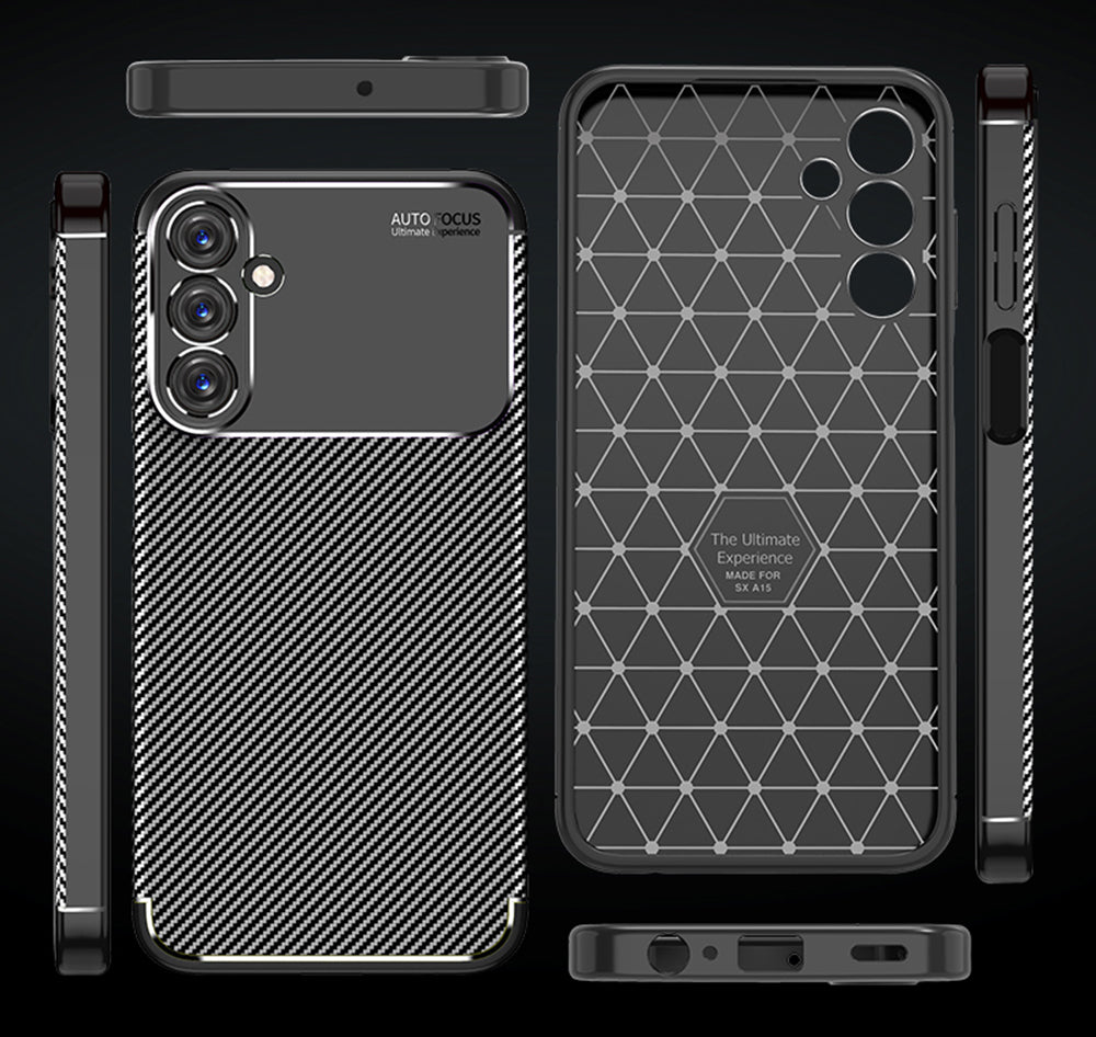 Samsung Galaxy A15 Case Carbon Fibre