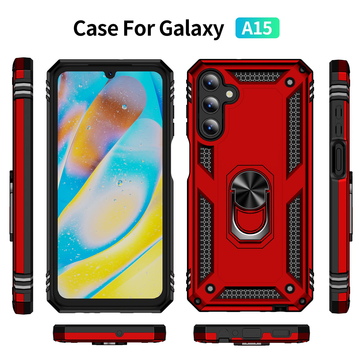 Samsung Galaxy A15 Case Shockproof Shockproof