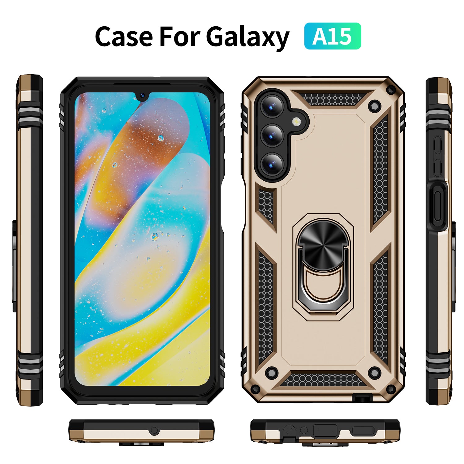 Samsung Galaxy A15 Case Shockproof Shockproof