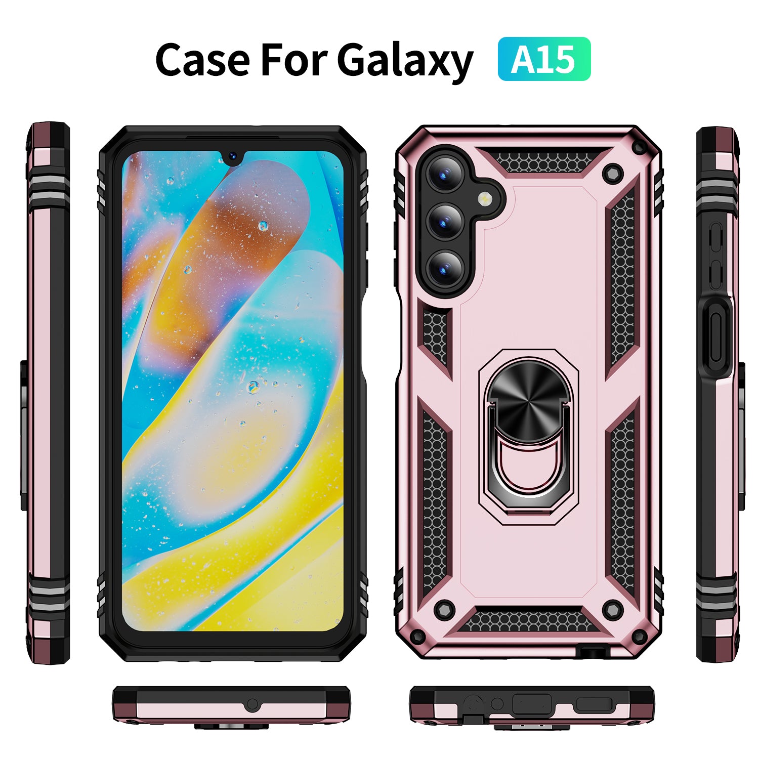 Samsung Galaxy A15 Case Shockproof Shockproof