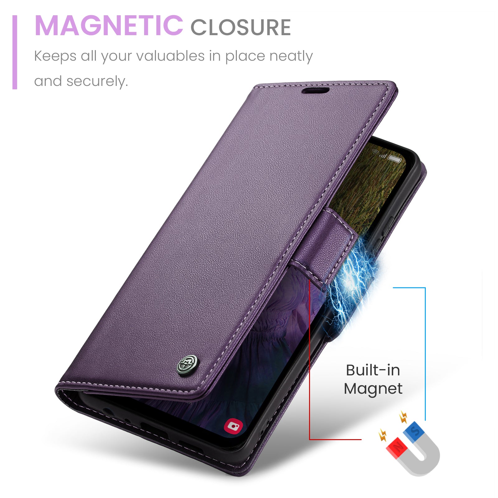 Samsung Galaxy A15 Retro PU Leather Wallet Case