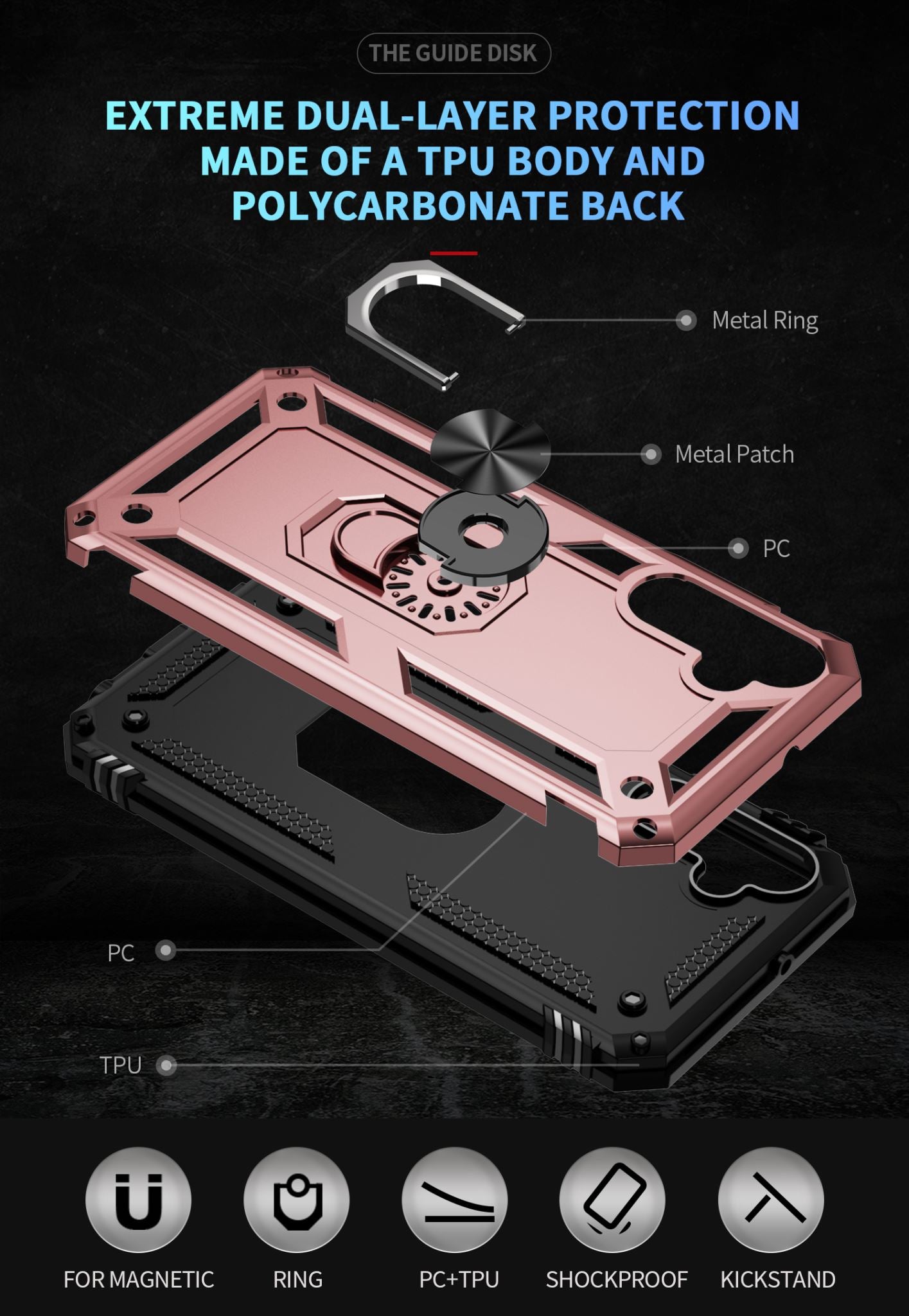 Samsung Galaxy A25 Case Shockproof Shockproof