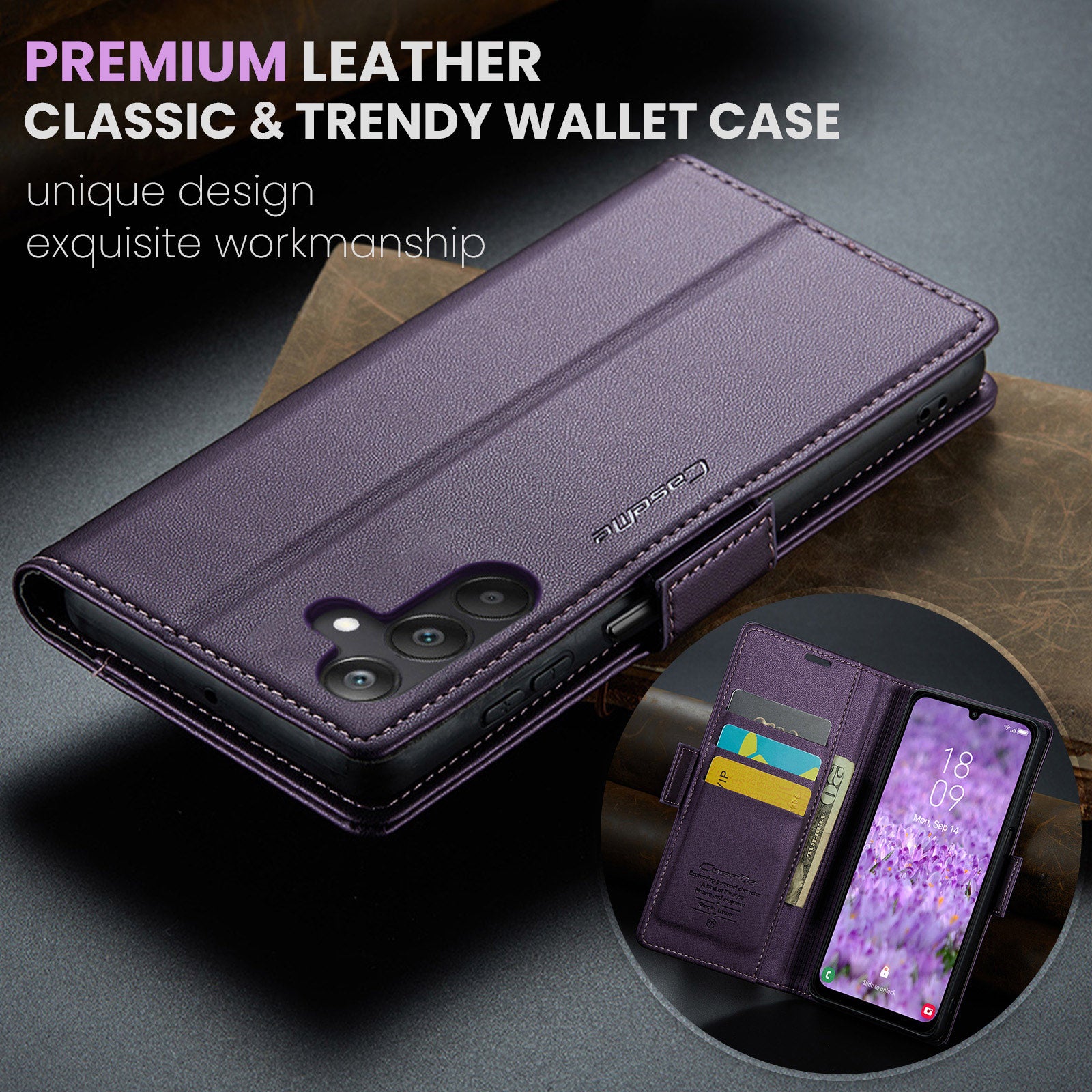 Samsung Galaxy A25 Retro PU Leather Wallet Case