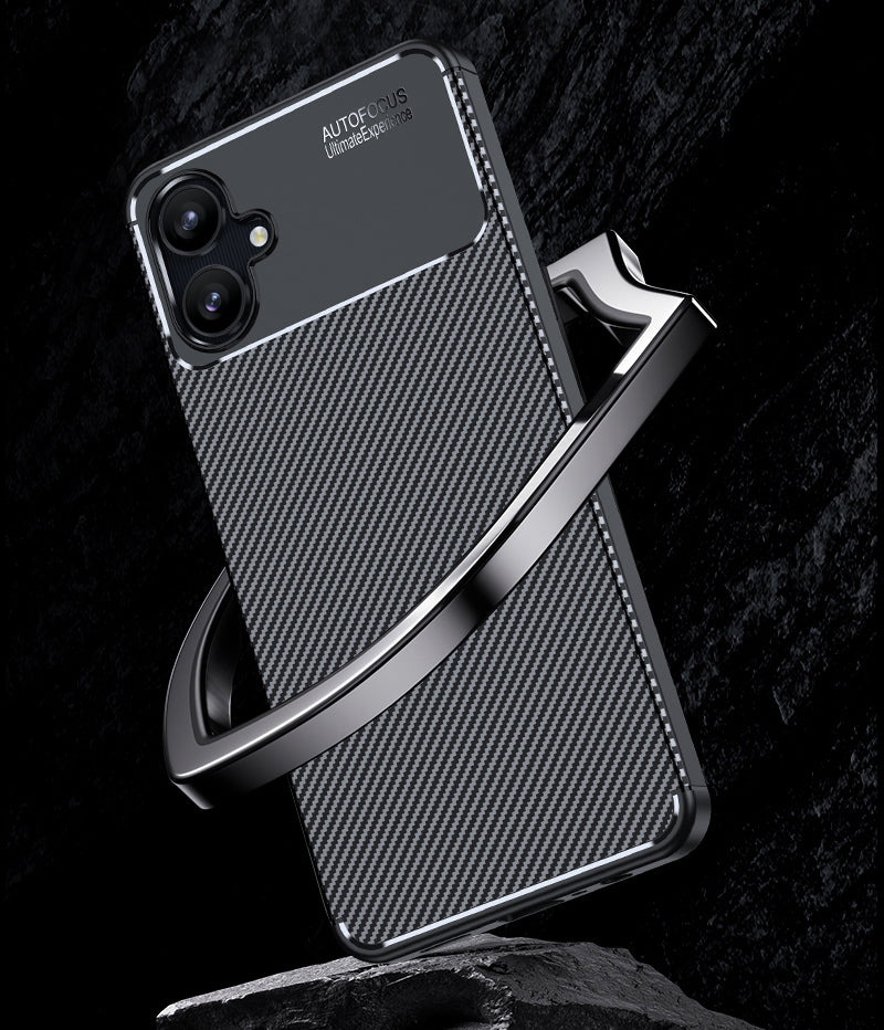 Samsung Galaxy A06 Carbon Fibre TPU Back Case