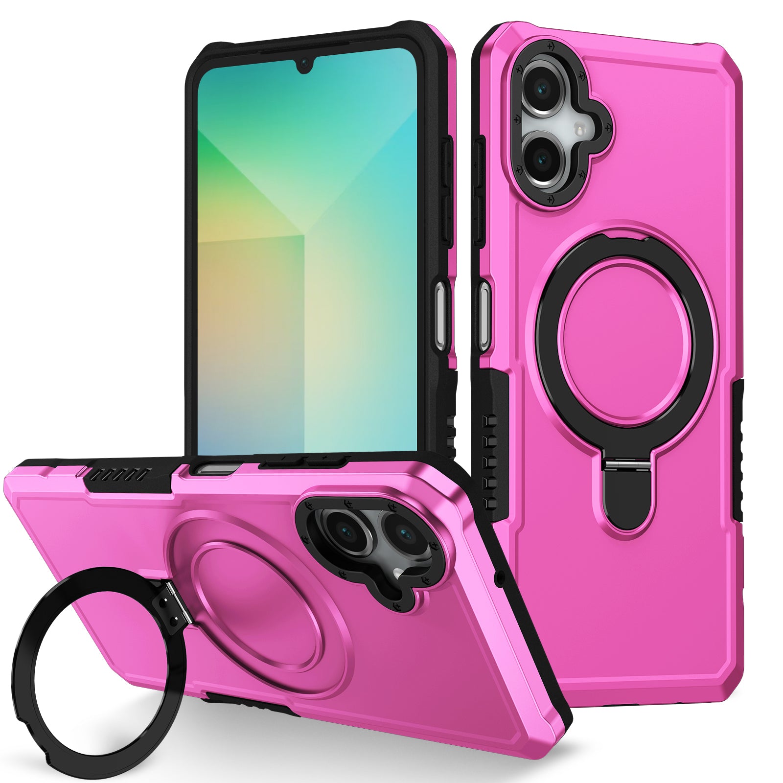 Samsung Galaxy A06 4G Ring Kickstand Case