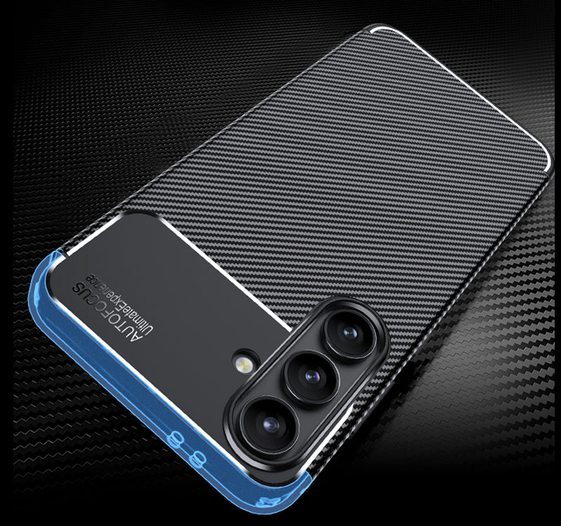 Samsung Galaxy S24 FE Carbon Fibre TPU Back Case