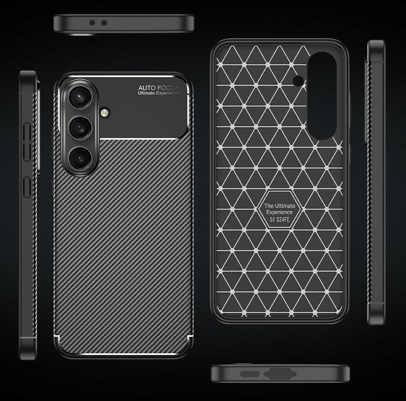 Samsung Galaxy S24 FE Carbon Fibre TPU Back Case