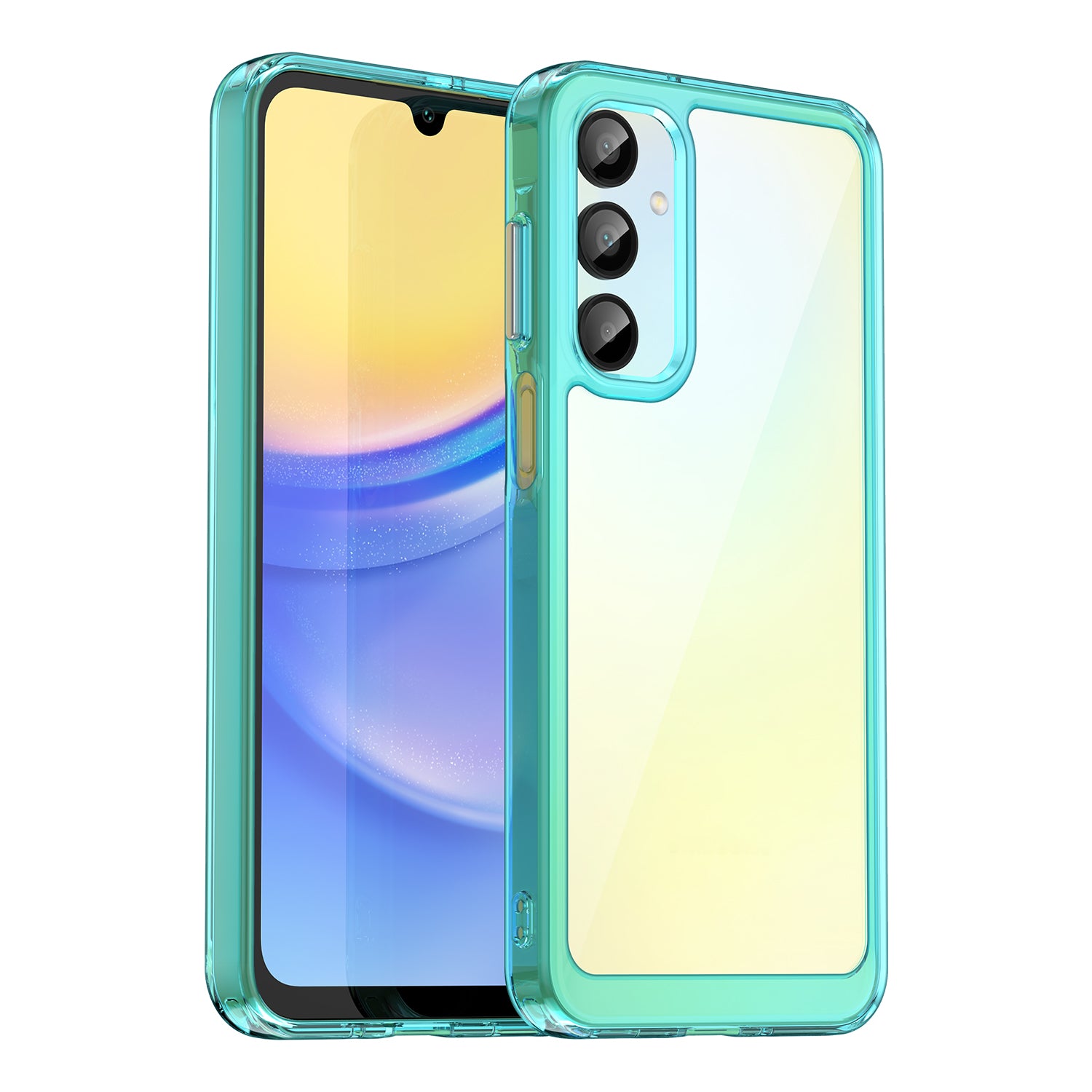 Samsung Galaxy A16 5G Soft TPU Bumper Case (Clear Blue)