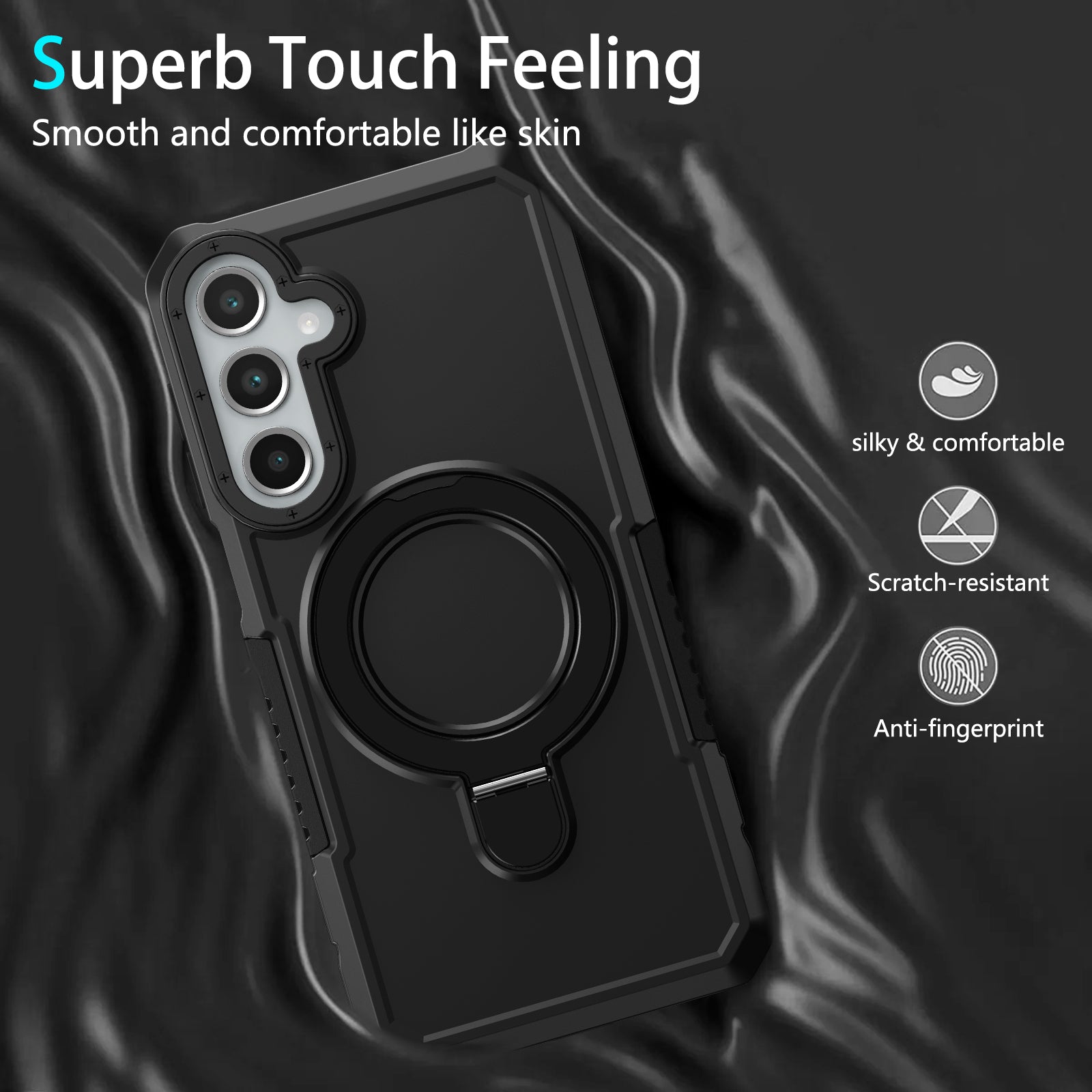 Samsung Galaxy A16 5G Ring Kickstand Case