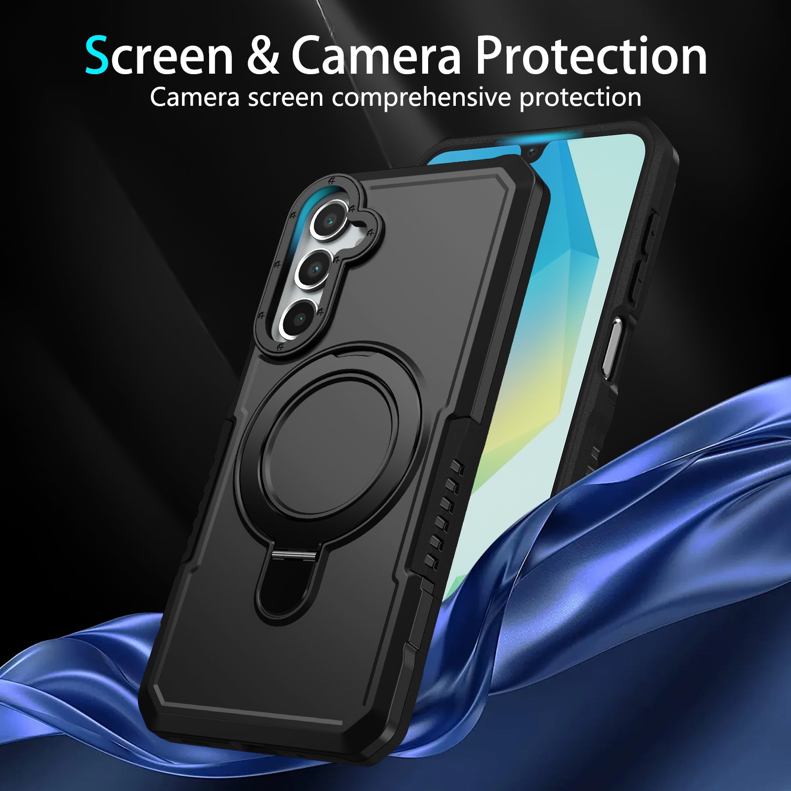 Samsung Galaxy A16 5G Ring Kickstand Case