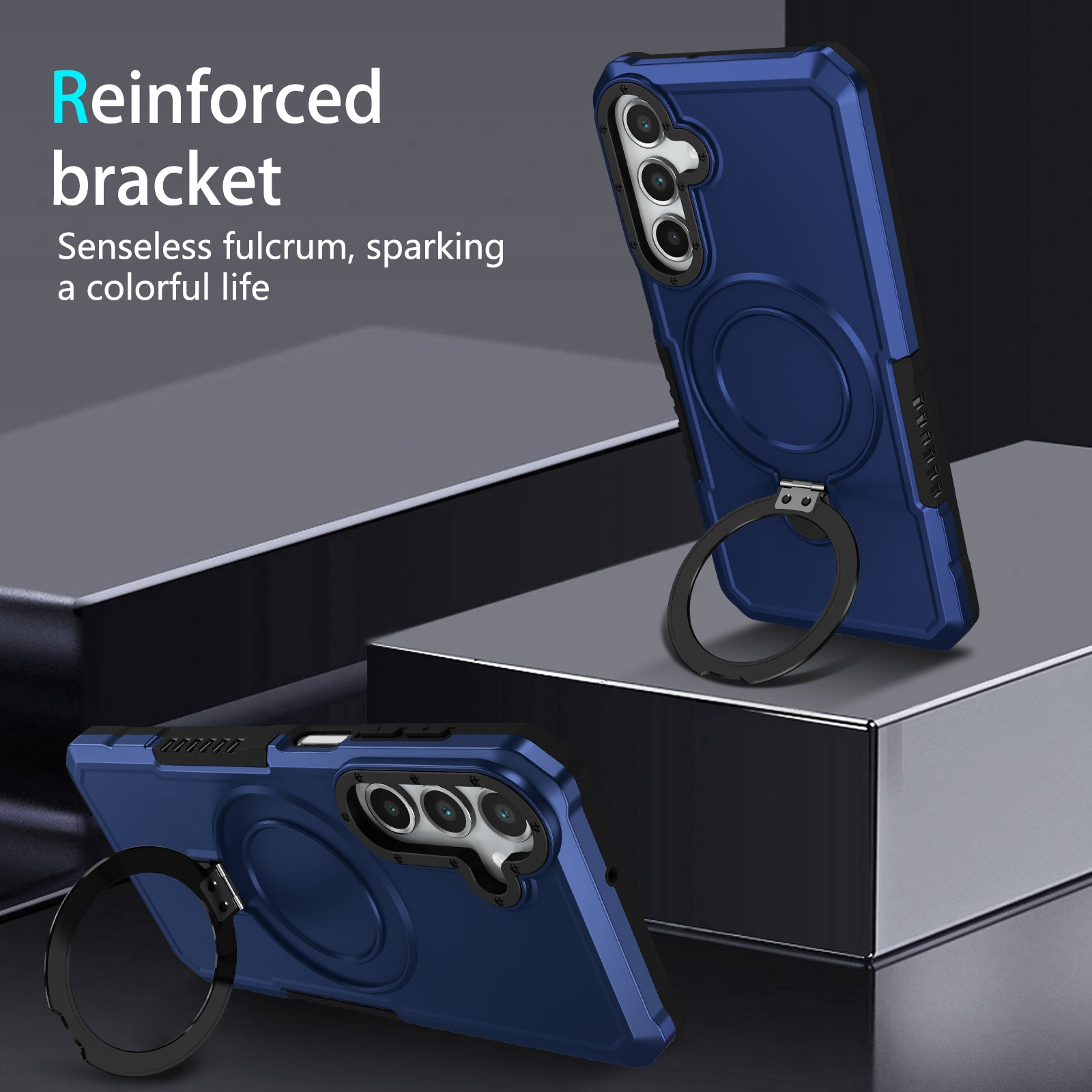 Samsung Galaxy A16 5G Ring Kickstand Case