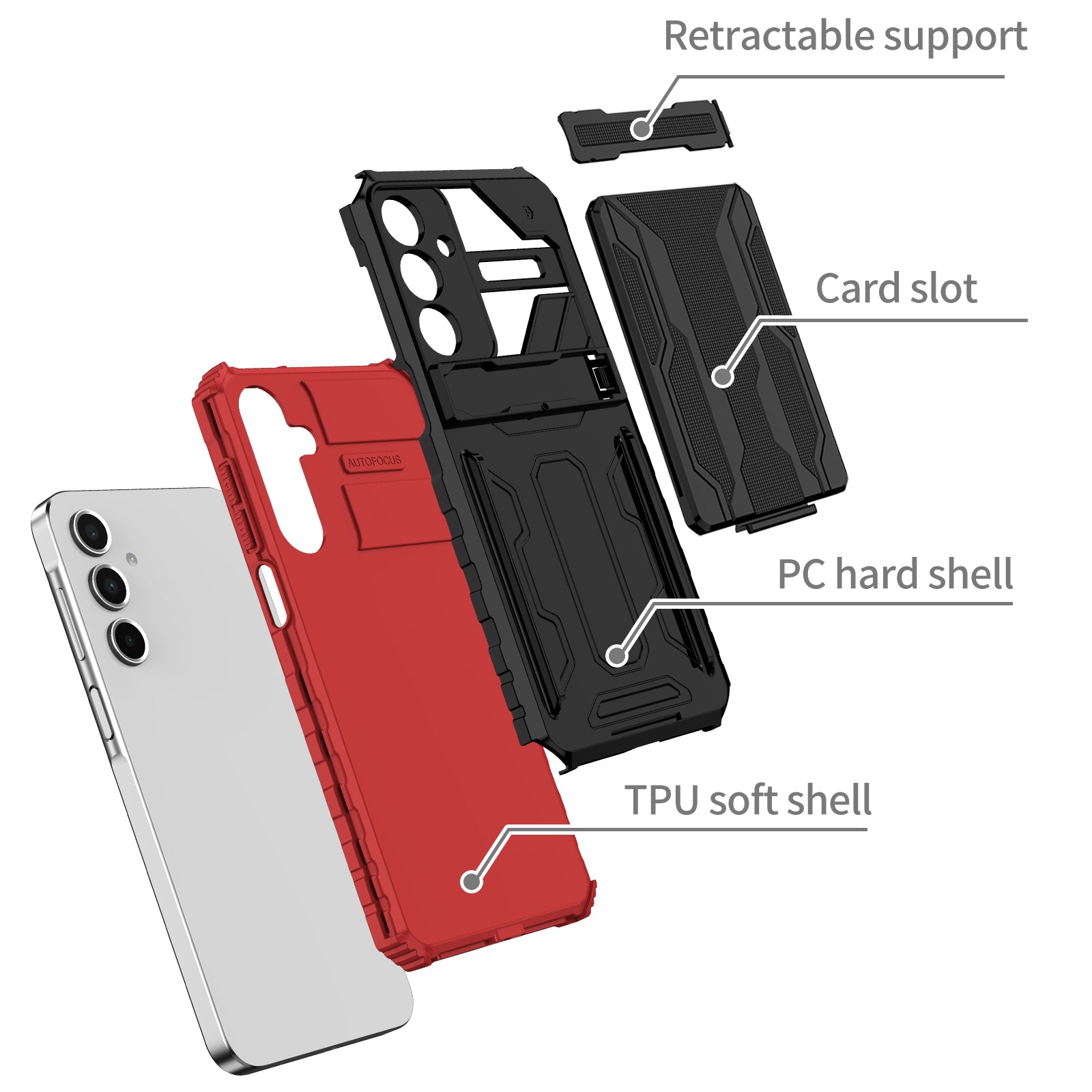 Samsung Galaxy A16 Kickstand Card Case